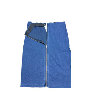 Women's H&M Blue Denim Skirt Size M